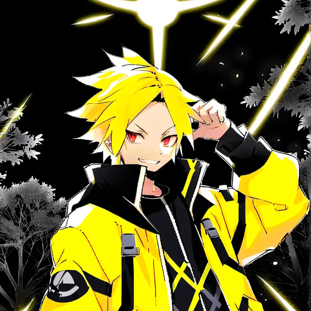 chat with ai character: Denki kaminari