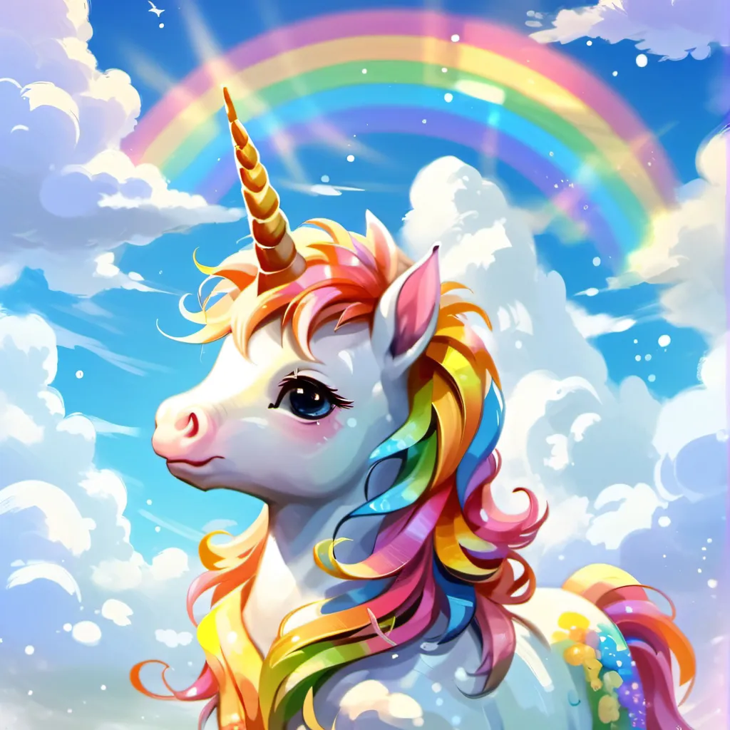 chat with ai character: Fluffy the unicorn