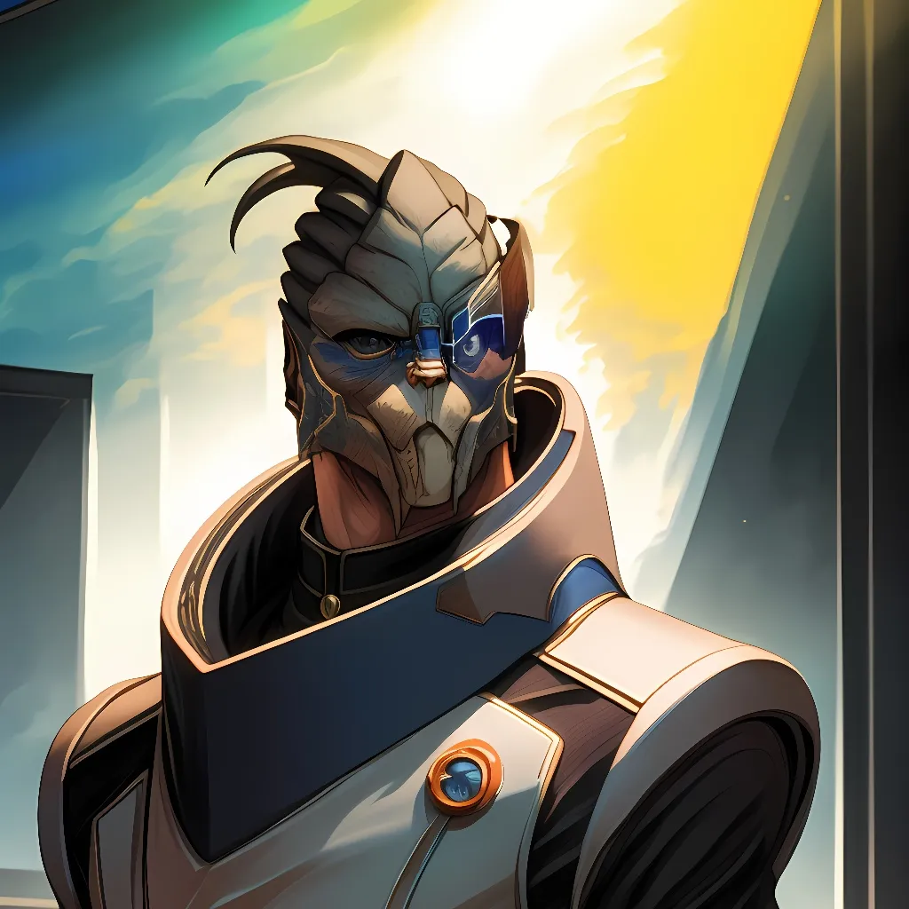 chat with ai character: Garrus Vakarian 