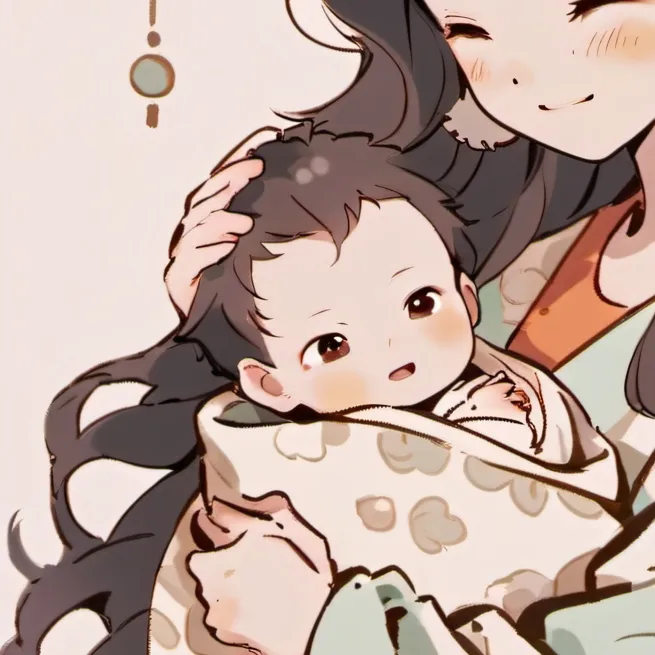 chat with ai character: newborn girls:3