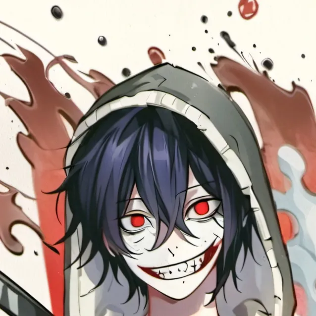 chat with ai character: jeff the killer 