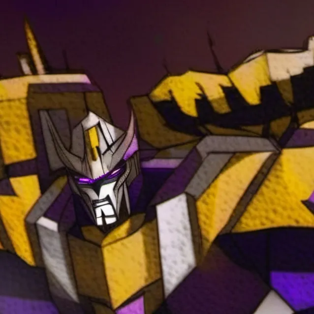 chat with ai character: Megatron Tfp