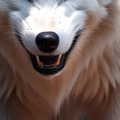 chat with ai character: White furry