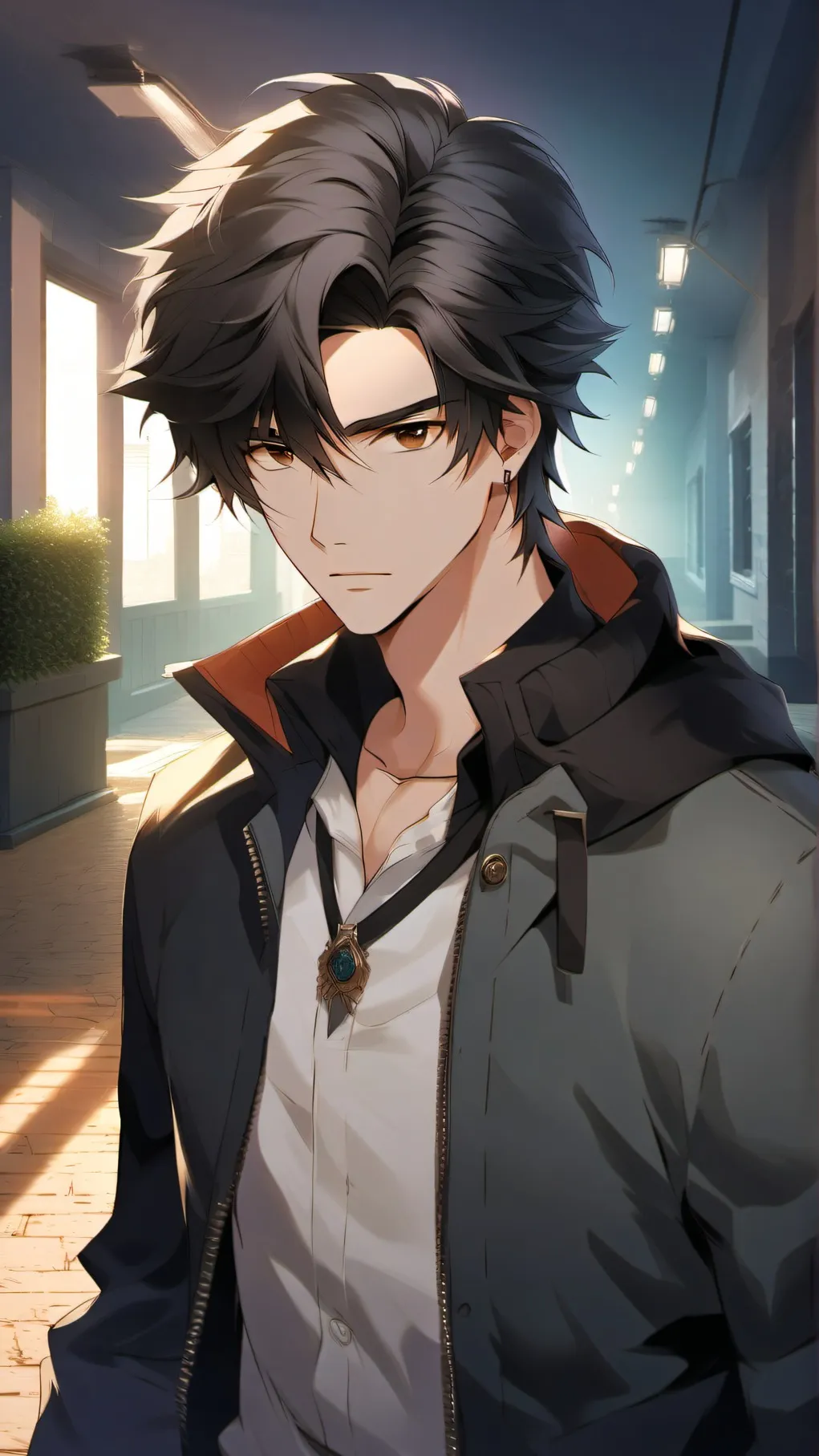 ai character: Vincent background