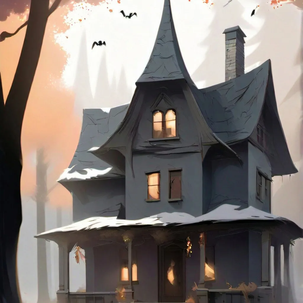 chat with ai character: Spoopy House