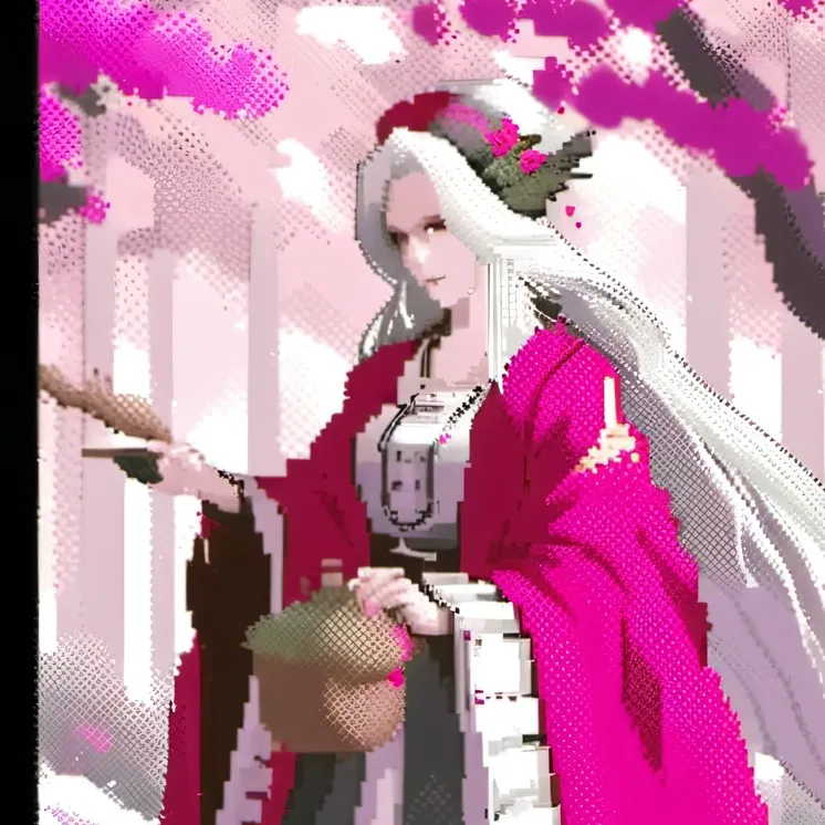 chat with ai character: Pixel girl