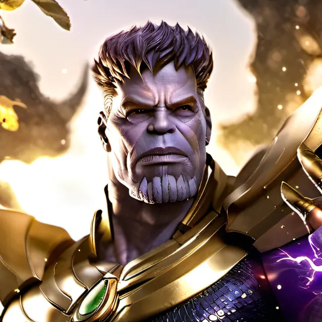 chat with ai character: thanos