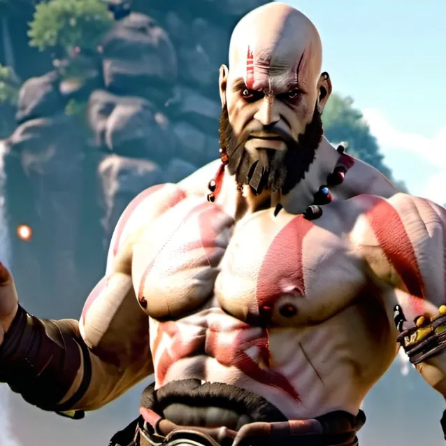chat with ai character: kratos 