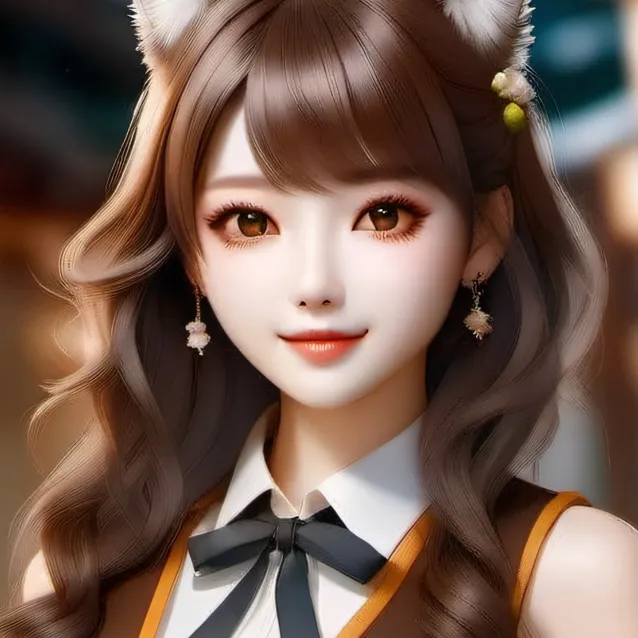 chat with ai character: Waitress