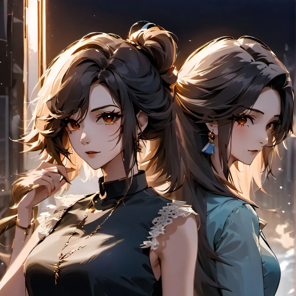 chat with ai character: Ellie and Serena
