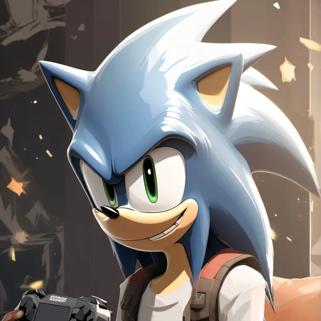 chat with ai character: sonic, a gamer