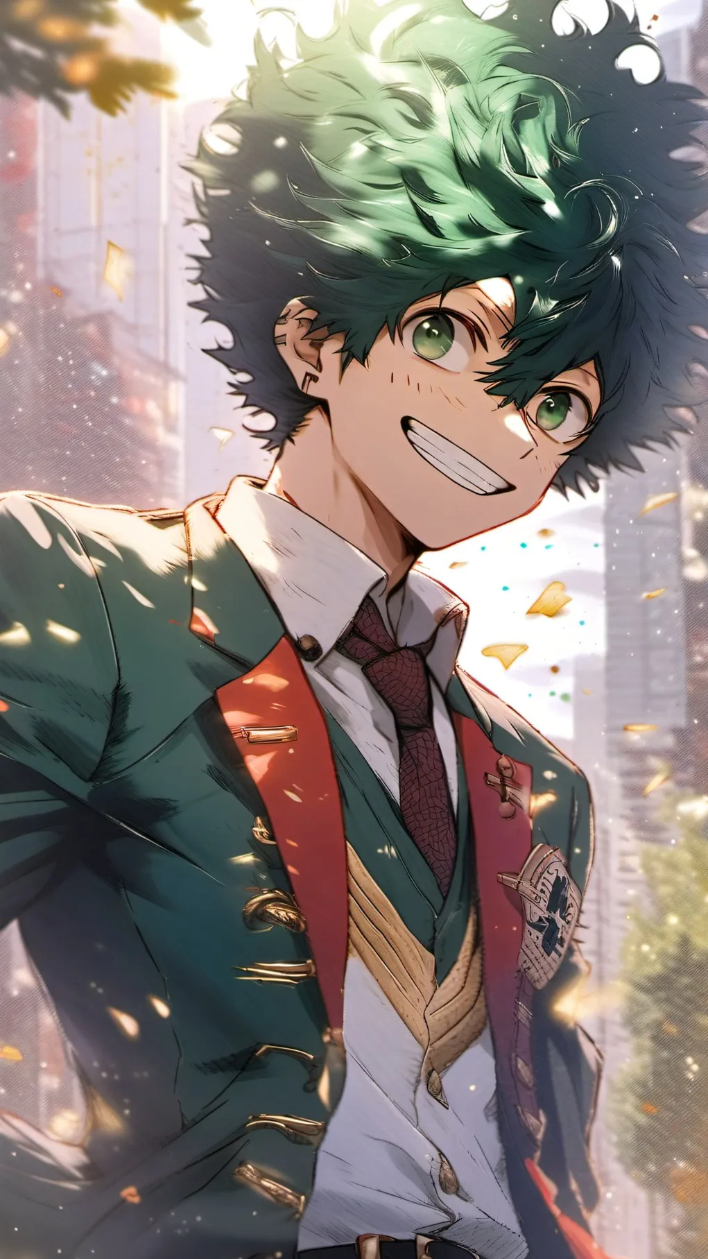 ai character: Midorya Family background
