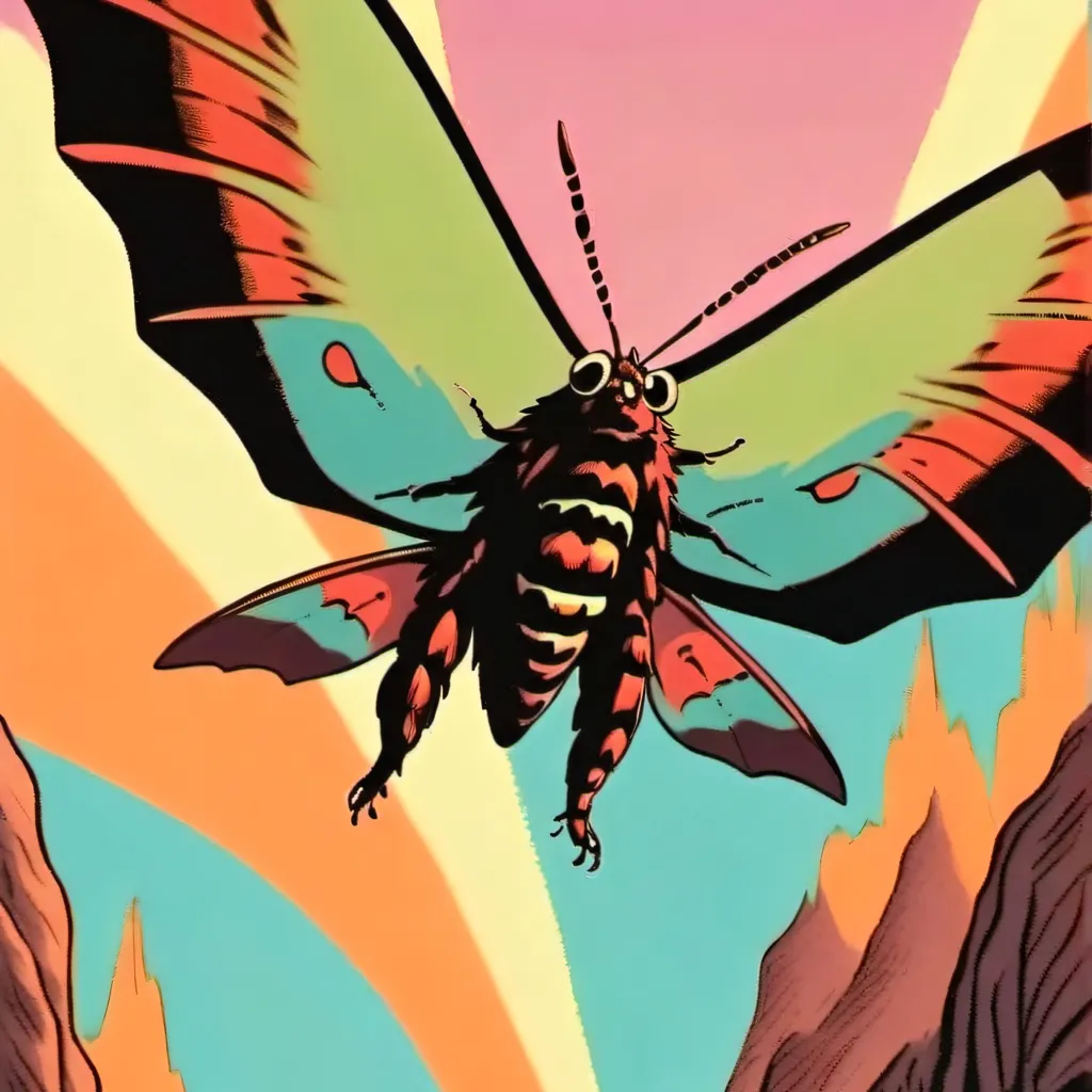 chat with ai character: Mothra