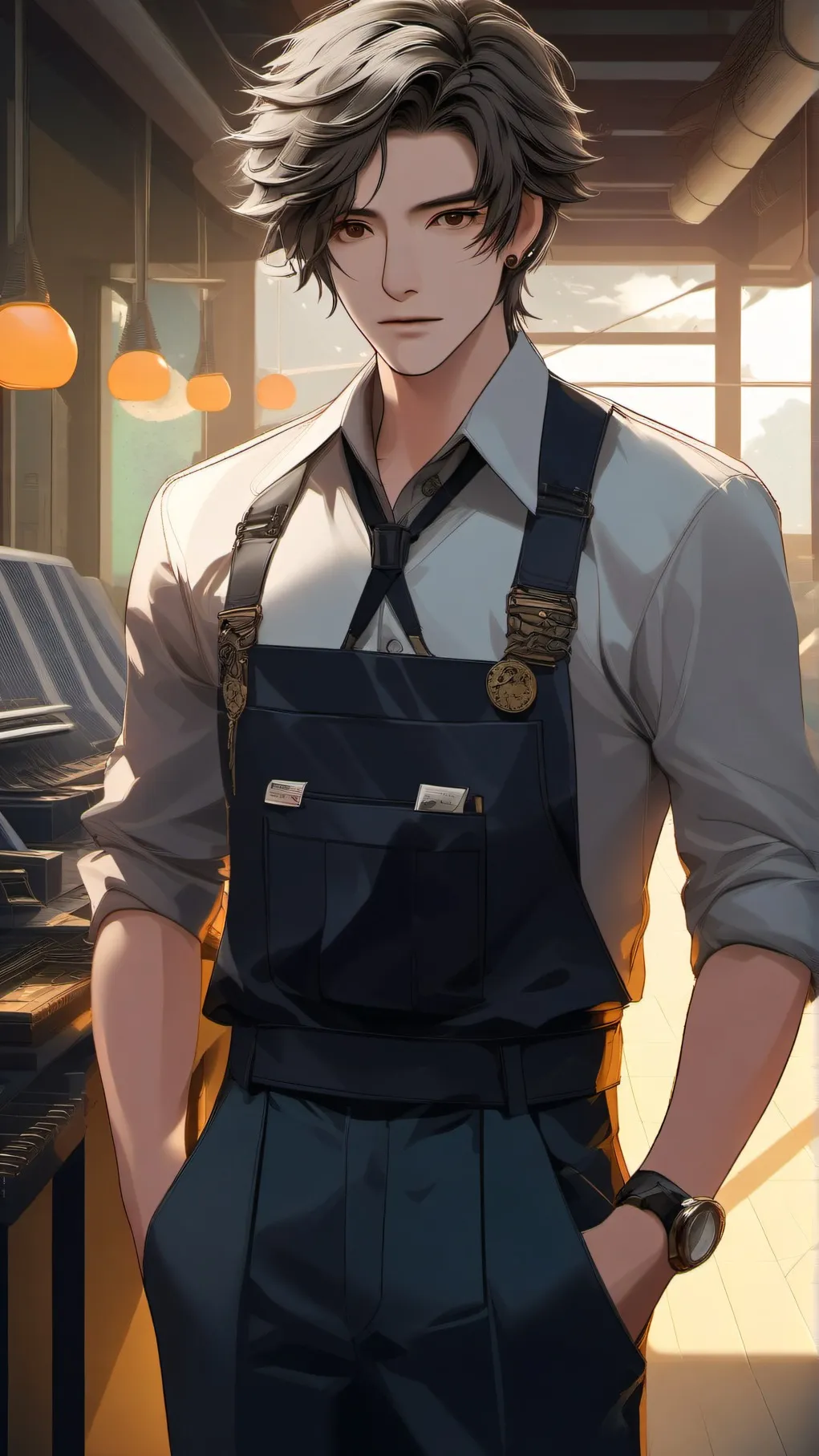 ai character: worker background