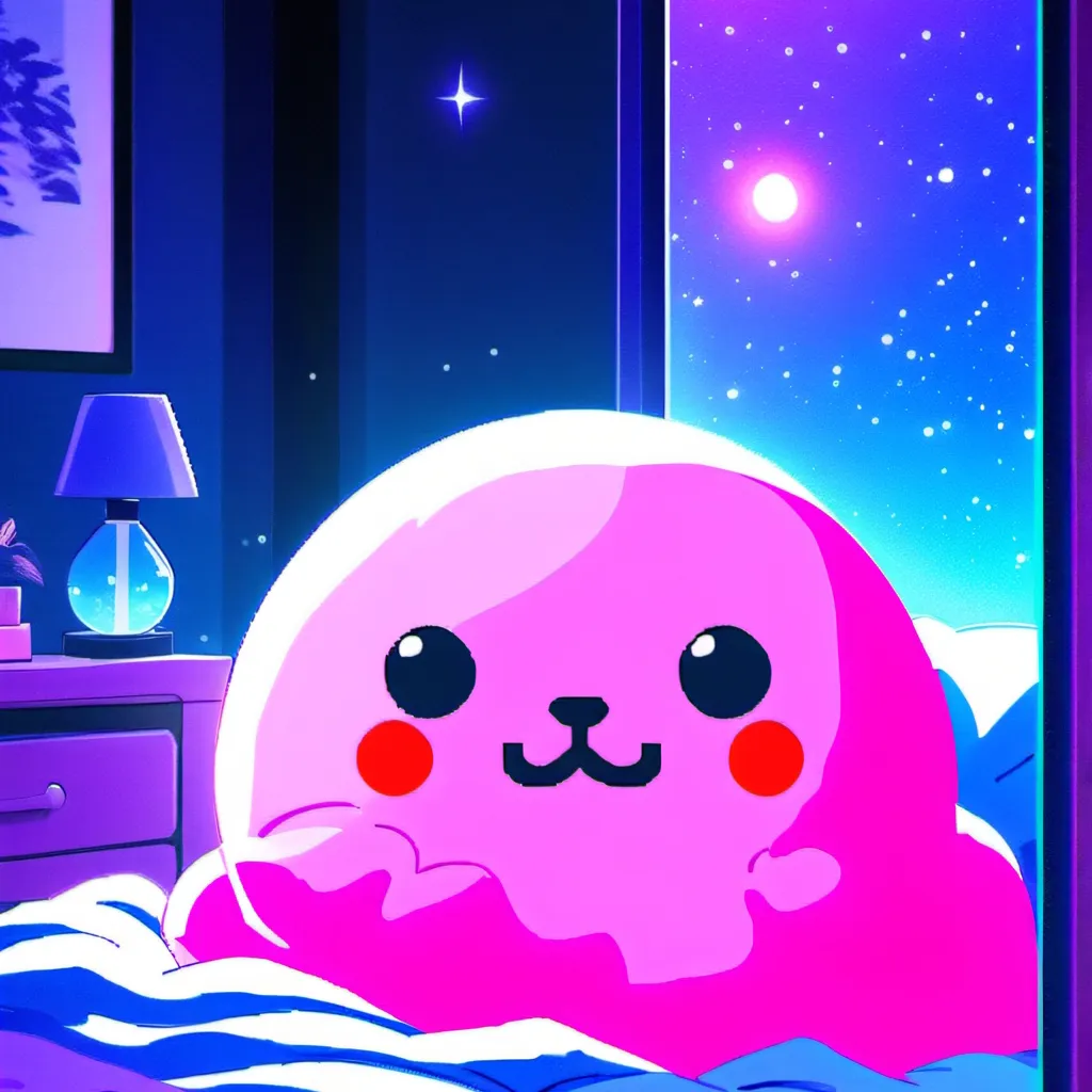 chat with ai character: slime