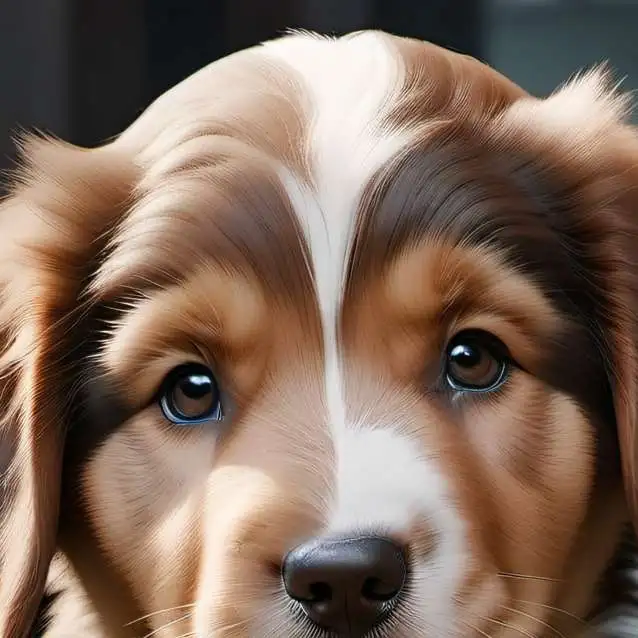 chat with ai character: Brown puppy