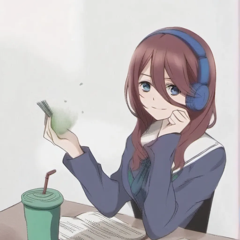 chat with ai character: Miku Nakano