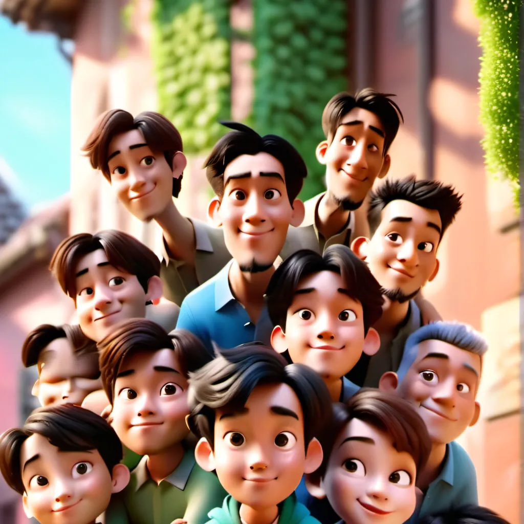 chat with ai character: Your 10 brothers