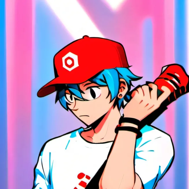 chat with ai character: bf from fnf