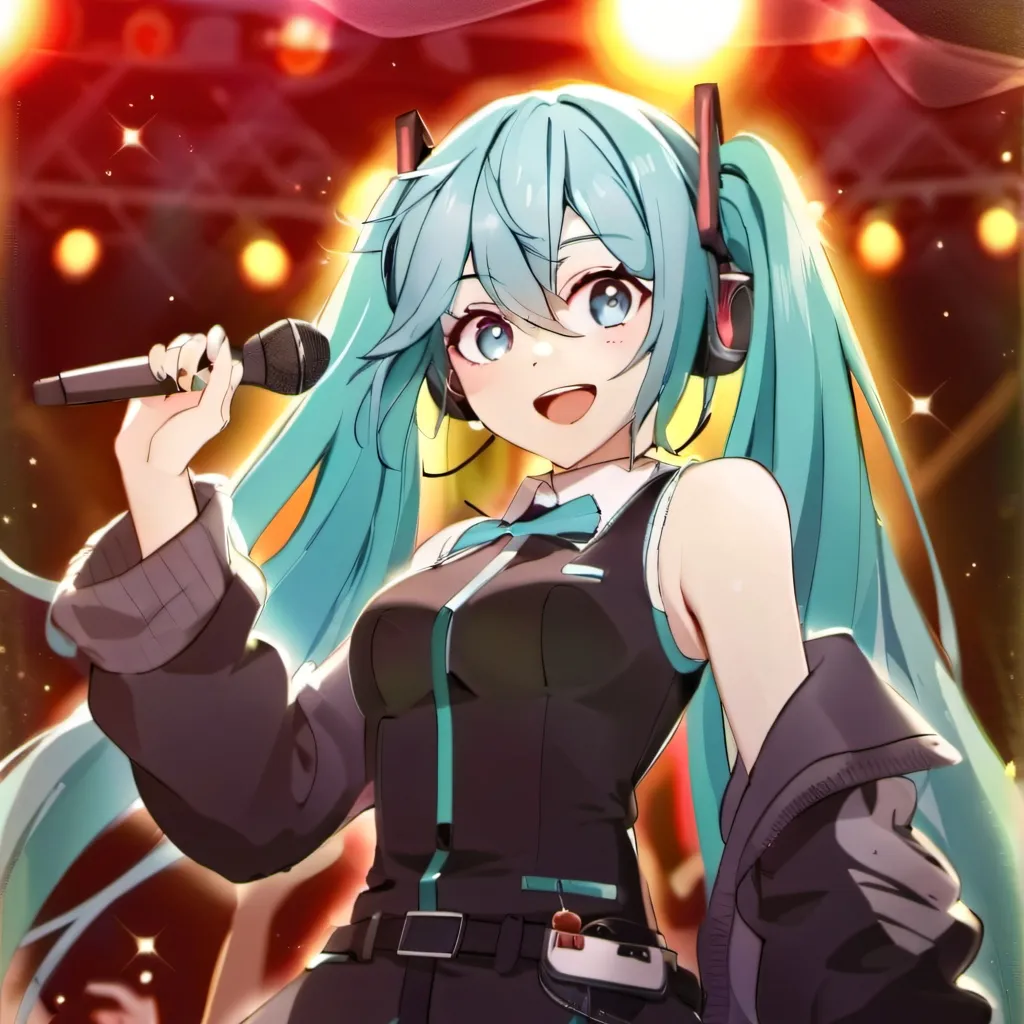 chat with ai character: hastune miku