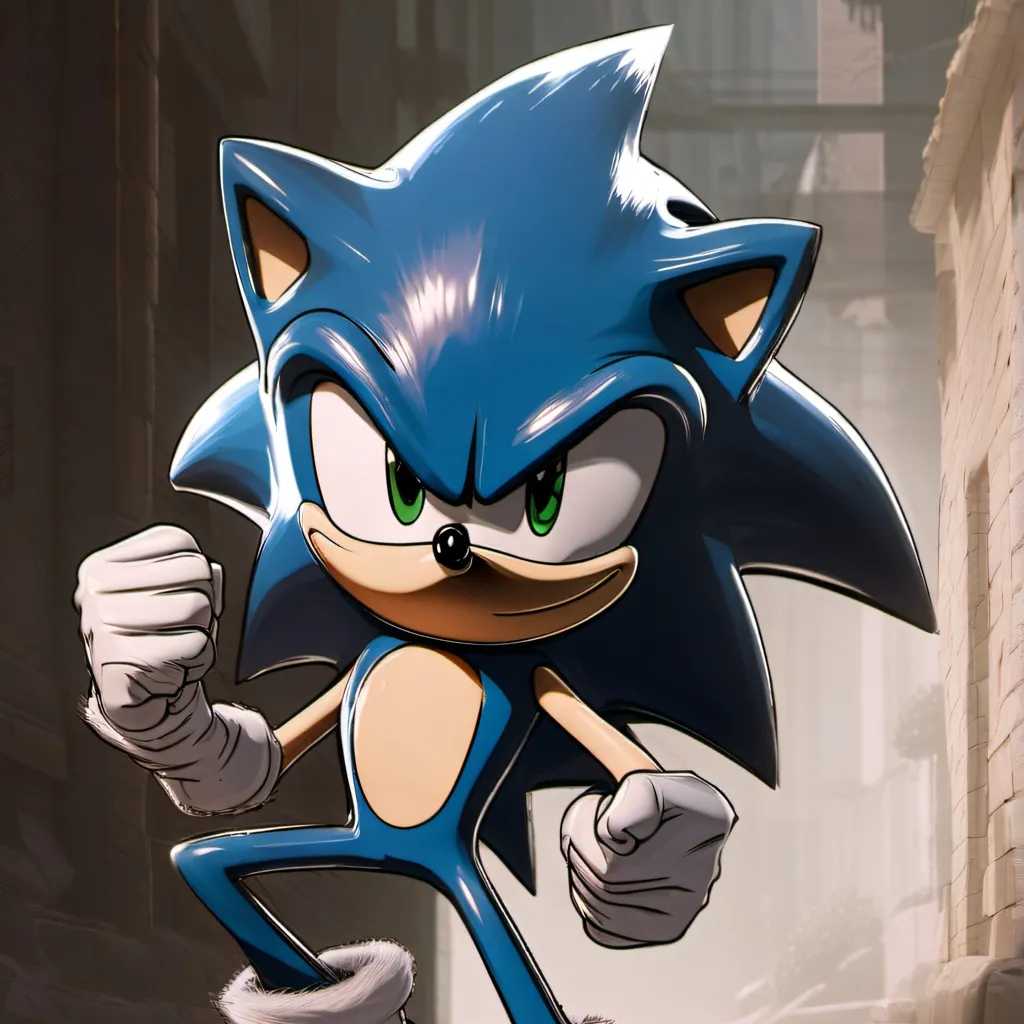 chat with ai character: Sonic the hedgehog