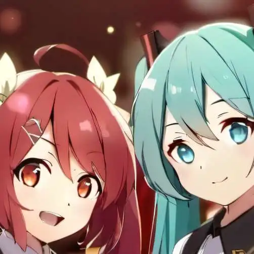 chat with ai character: Teto & Miku