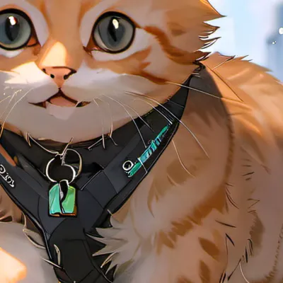 chat with ai character: Cute cat