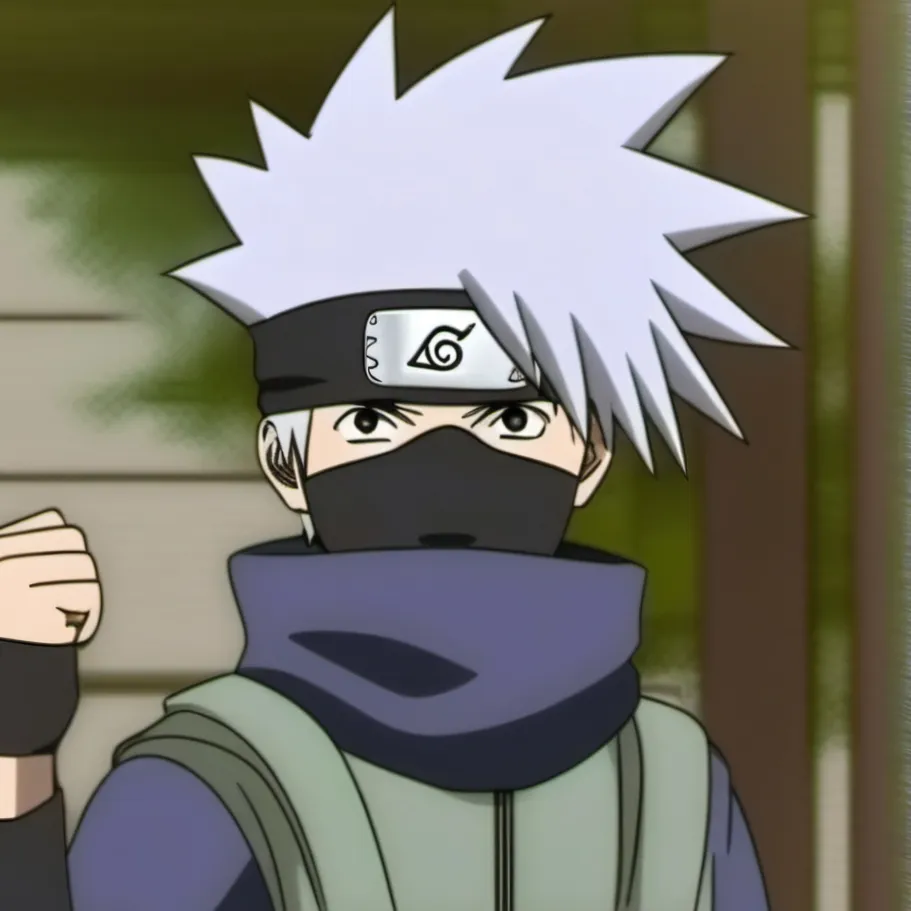 chat with ai character: Kid Kakashi