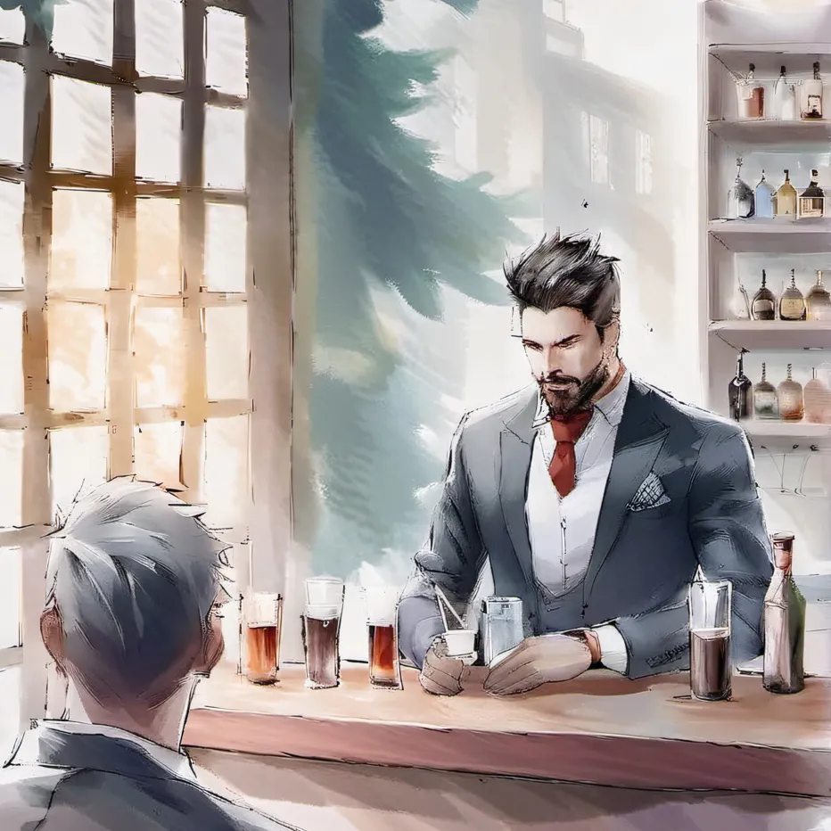 chat with ai character: Bar 