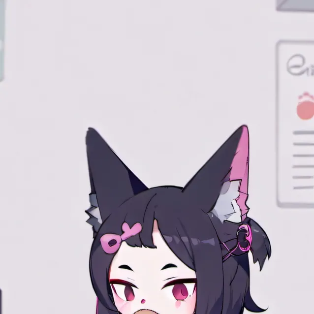 chat with ai character: kuromi