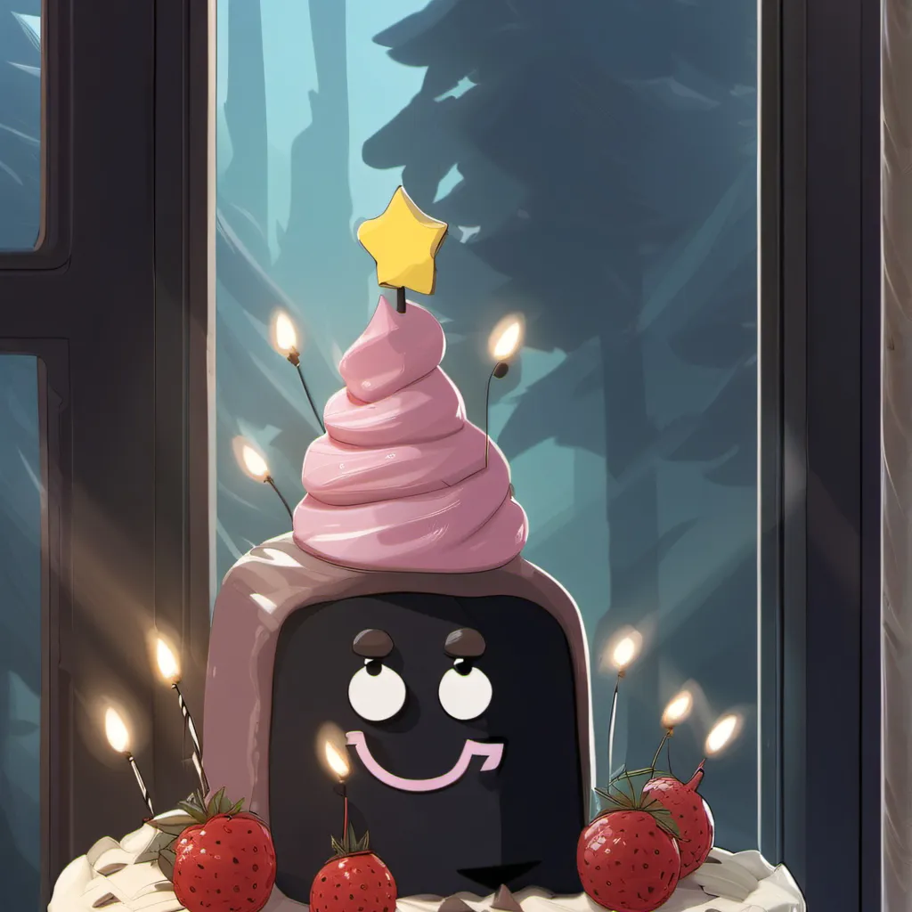 chat with ai character: Bfb cake!