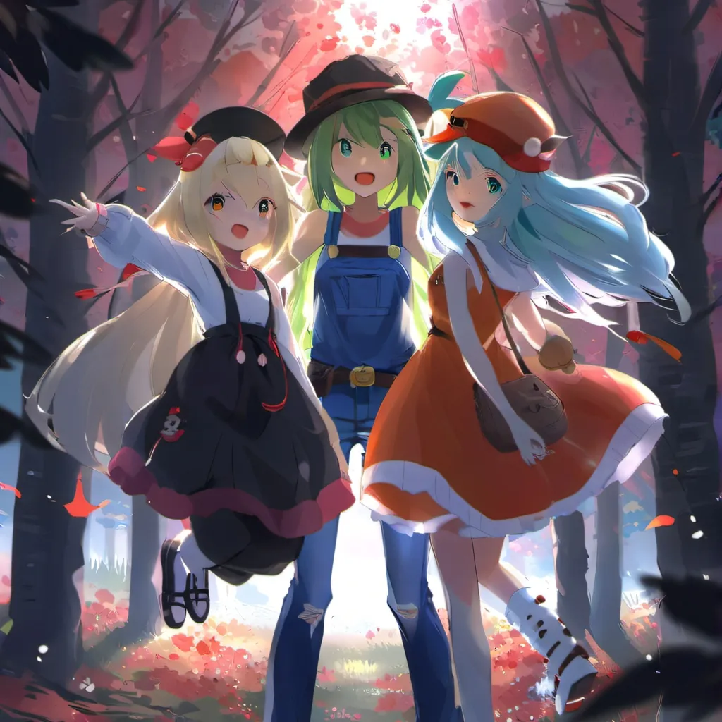 chat with ai character: pokemon girls