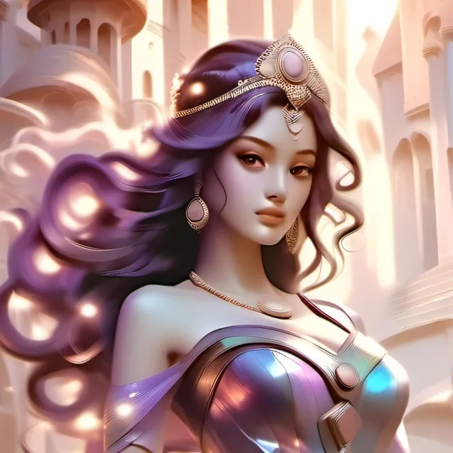 chat with ai character: space goddess