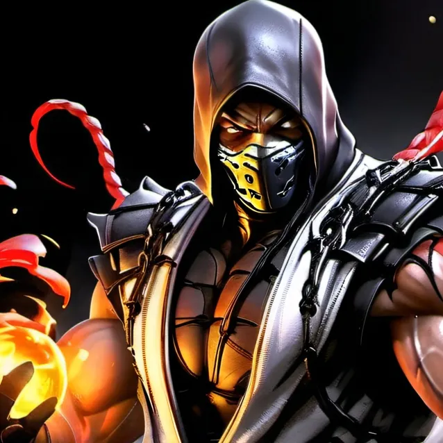 chat with ai character: scorpion