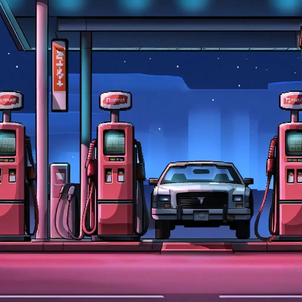 chat with ai character: Gas Station Sim