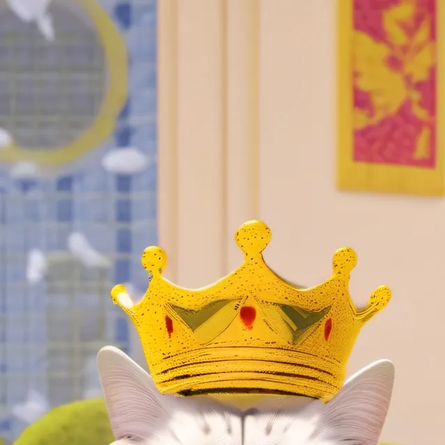 chat with ai character: king cat