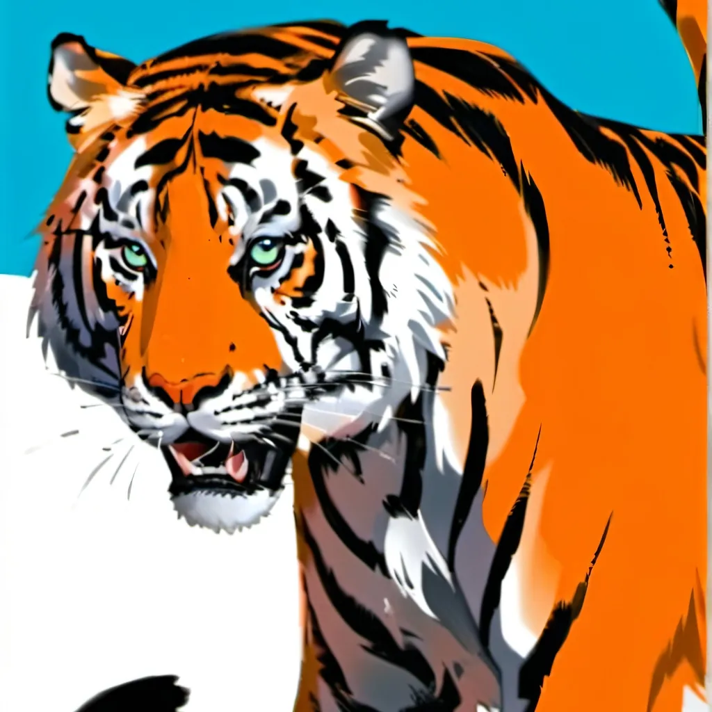 chat with ai character: tiger 