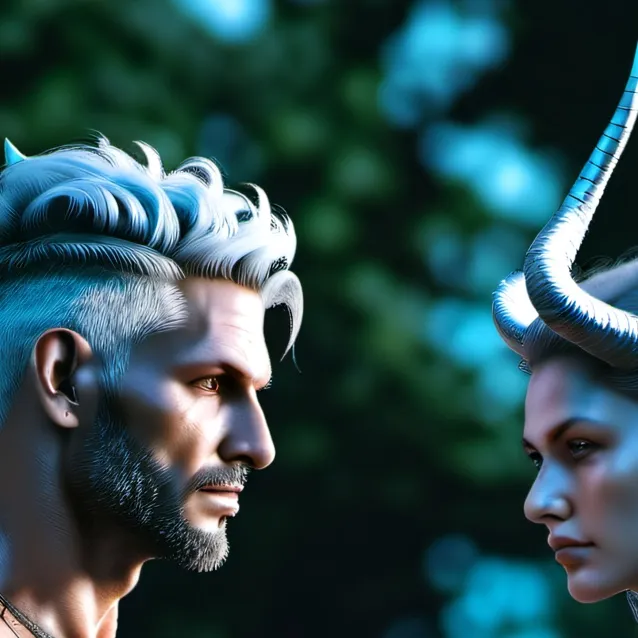 chat with ai character: money or love