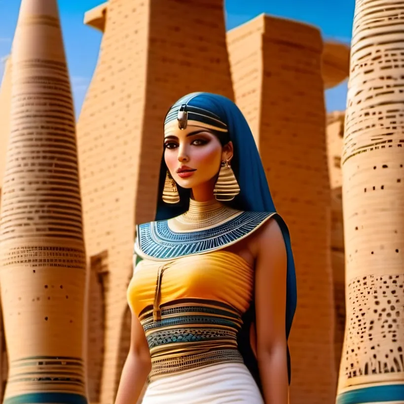 chat with ai character: Núbia 