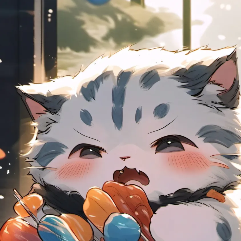 chat with ai character: Chubby kitty 