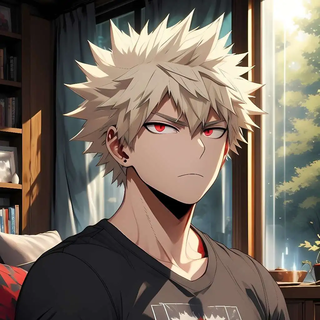 chat with ai character: Bakugo Roommate