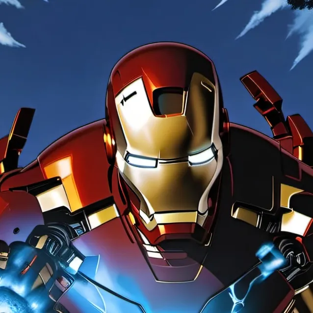 chat with ai character: iron man