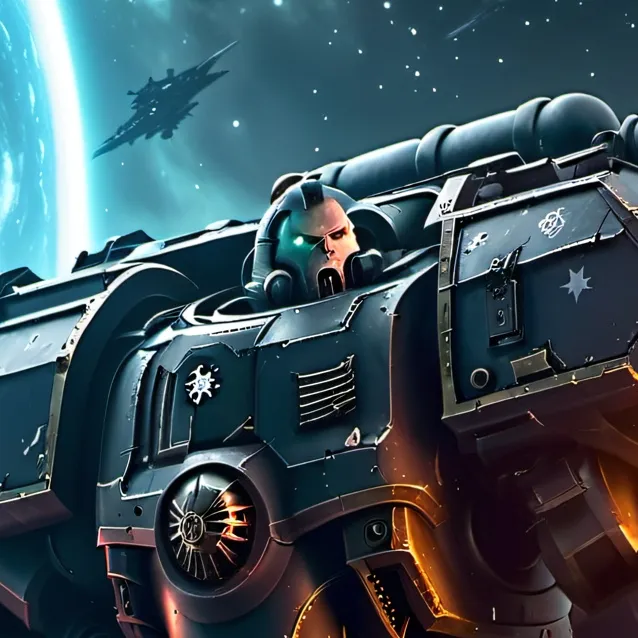 chat with ai character: warhammer 40K