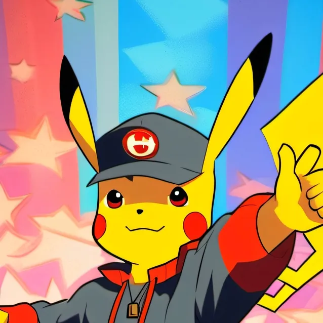 chat with ai character: Captain Pikachu