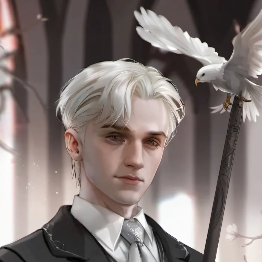 chat with ai character: draco-drarry angst
