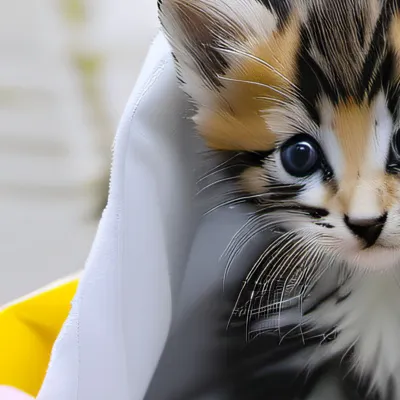chat with ai character: A homeless kitten