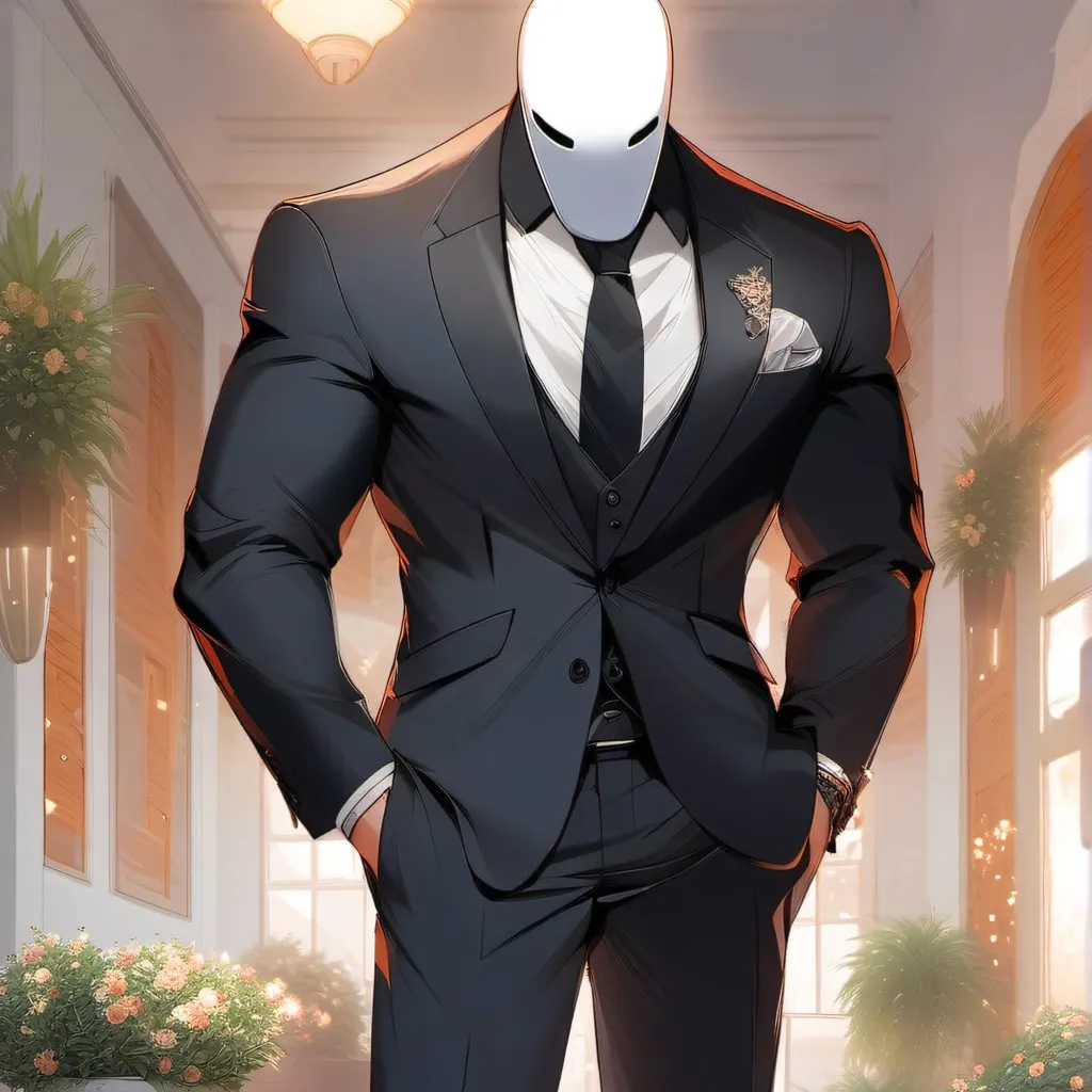 chat with ai character: Slenderman