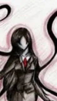 ai character: Slender girl background