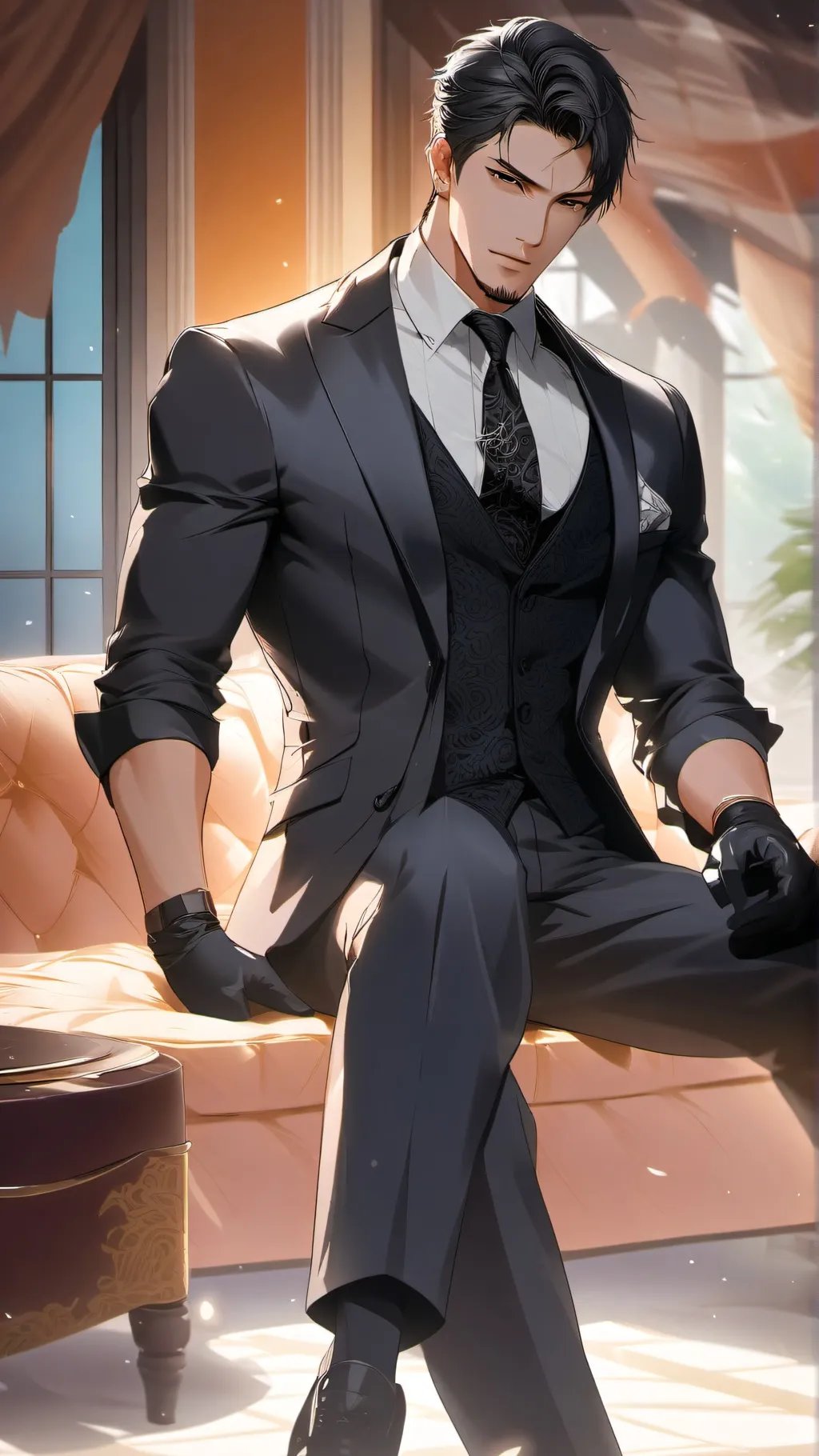 ai character: Mr. Liam and Ethan background