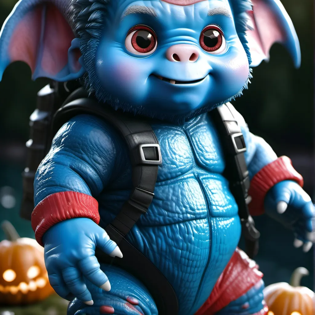 chat with ai character: baby monster